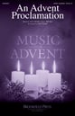 An Advent Proclamation SATB choral sheet music cover